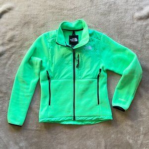 The North Face Denali Fleece Jacket neon green lime